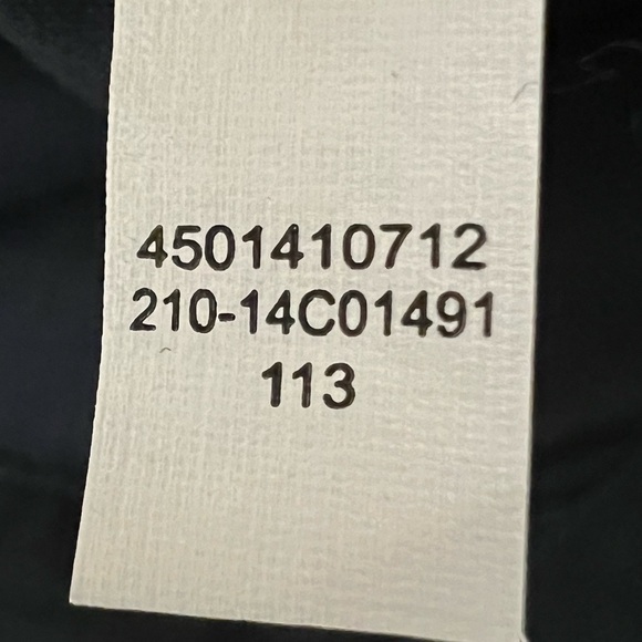 Chico’s Wrinkle Resistant Black 3/4 Sleeve Button Down Shirt - Size 1 (Medium/8) - Picture 8 of 10